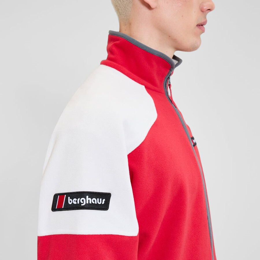 unisex 1997 fleece jacket - rednatural berghaus