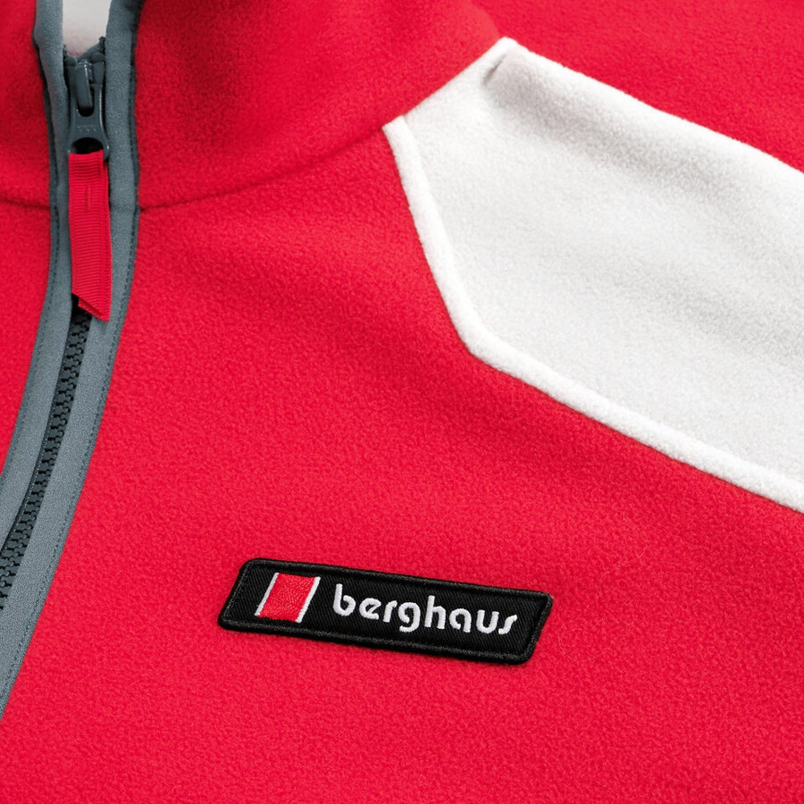 unisex 1997 fleece jacket - rednatural berghaus