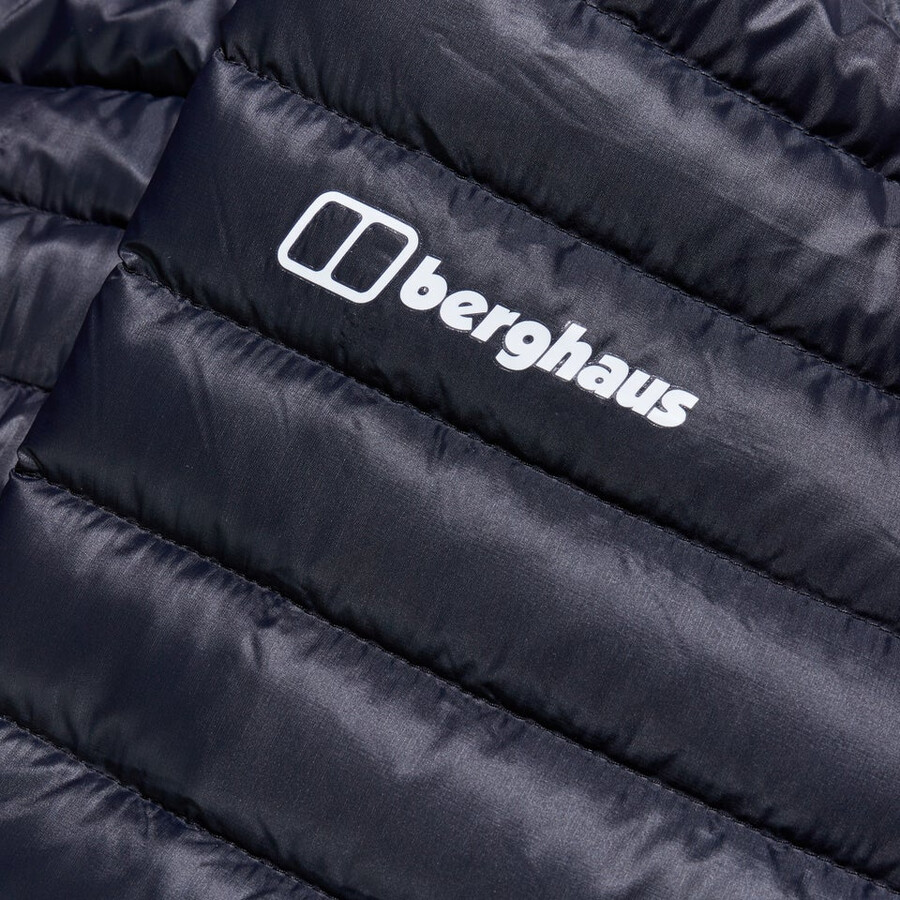 womens mtn seeker mw down hoody - black berghaus