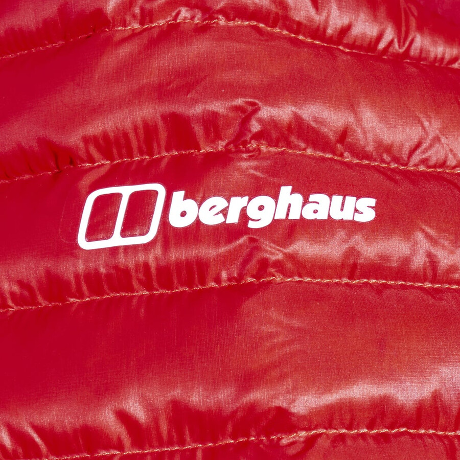 womens mtn seeker mw down hoody - red berghaus