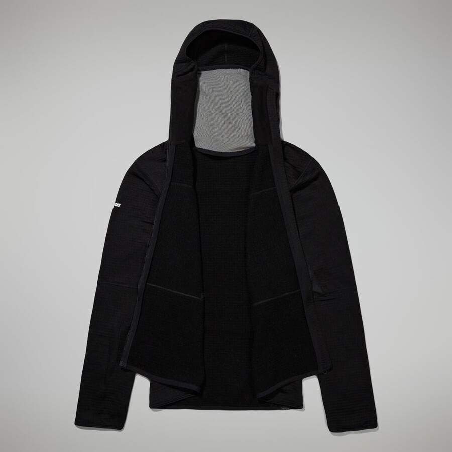 womens mtn guide mw hoody - black berghaus