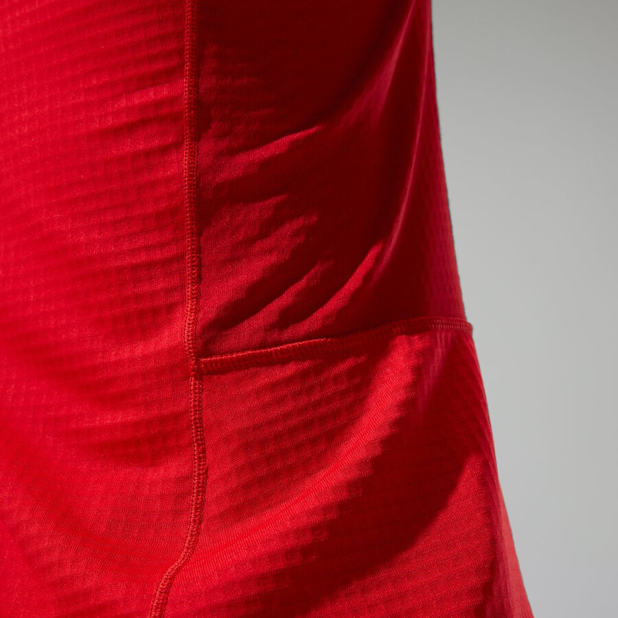 womens mtn guide mw hoody - red berghaus