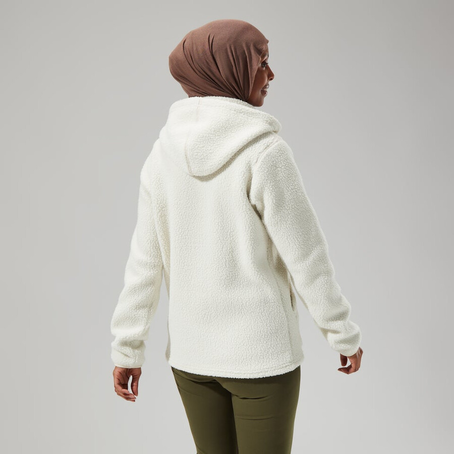 womens darria fz hooded jacket - natural berghaus