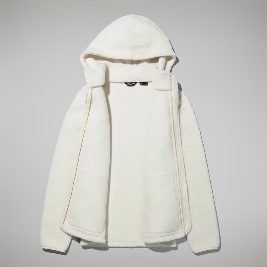 womens darria fz hooded jacket - natural berghaus