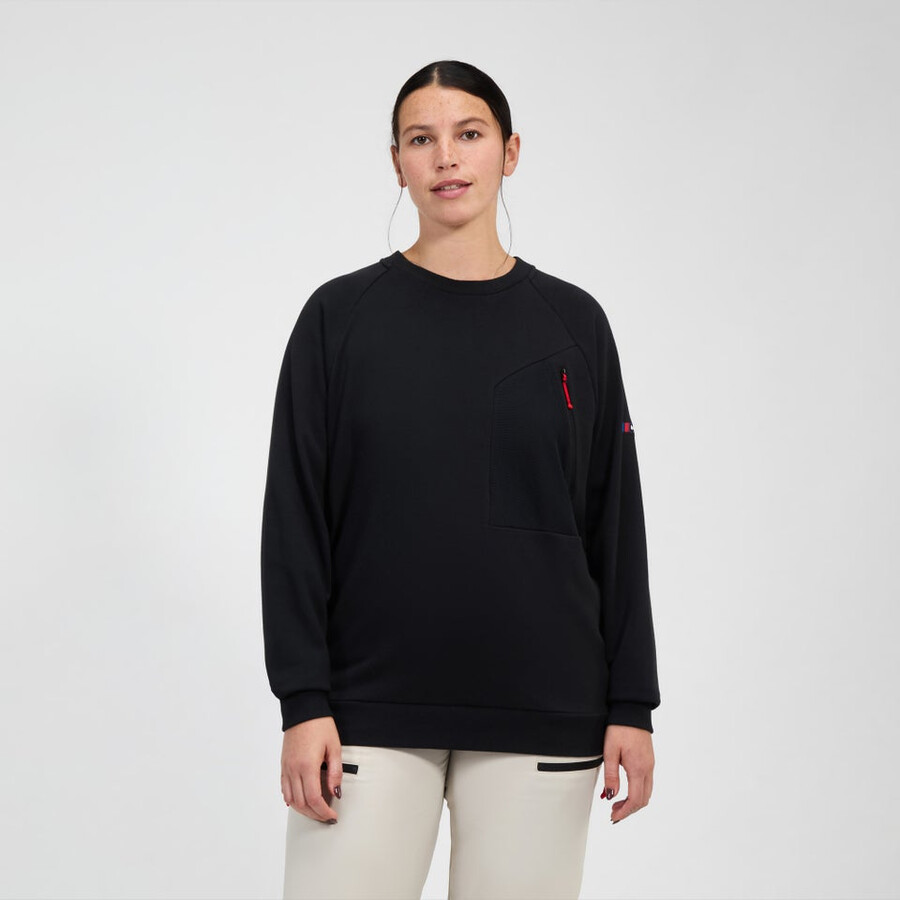 unisex storm 25 crew sweater - black berghaus
