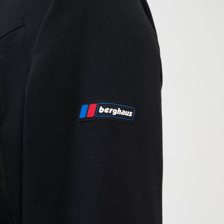 unisex storm 25 crew sweater - black berghaus