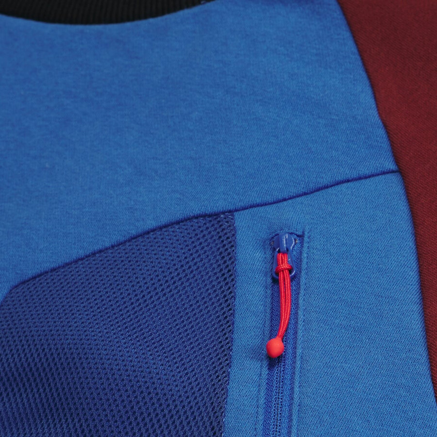 unisex storm 25 crew sweater - bluered berghaus