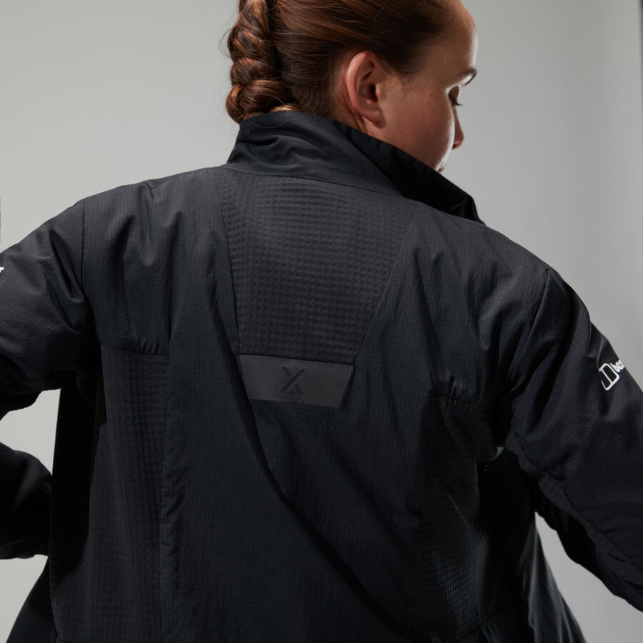 womens mtn guide mw hybrid jacket - black berghaus