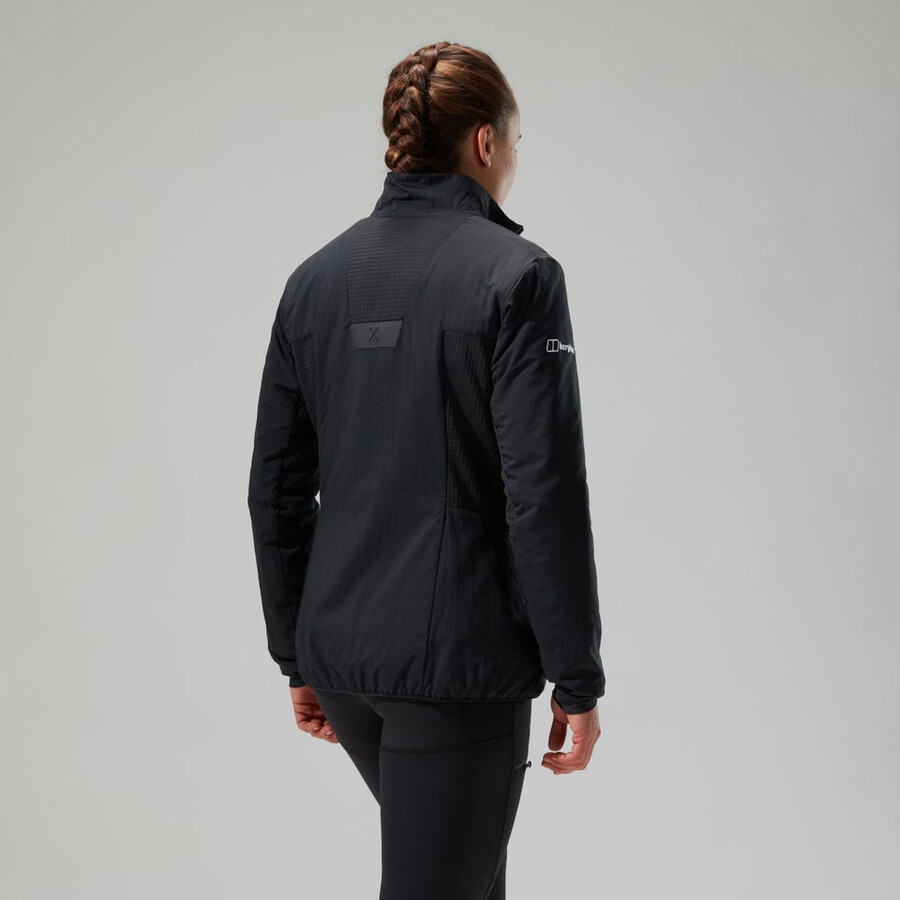 womens mtn guide mw hybrid jacket - black berghaus