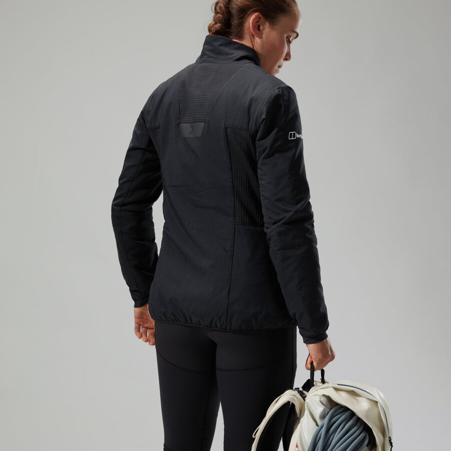 womens mtn guide mw hybrid jacket - black berghaus