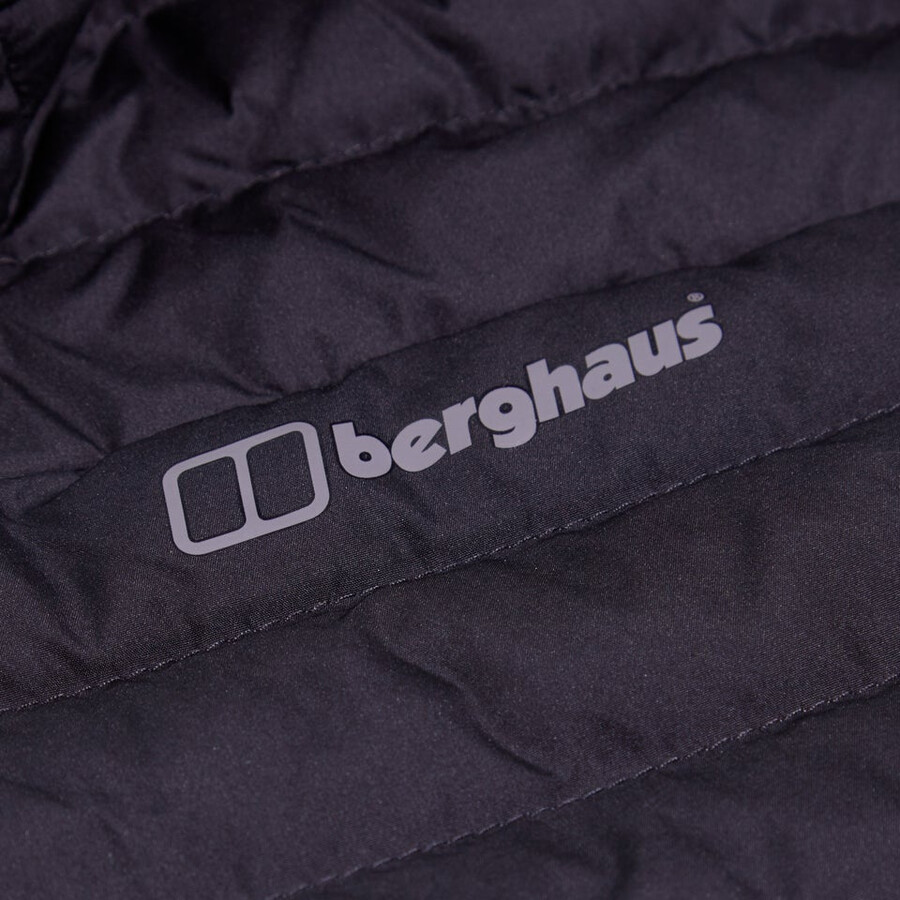 womens nula hooded maternity 2in1 jacket - black berghaus