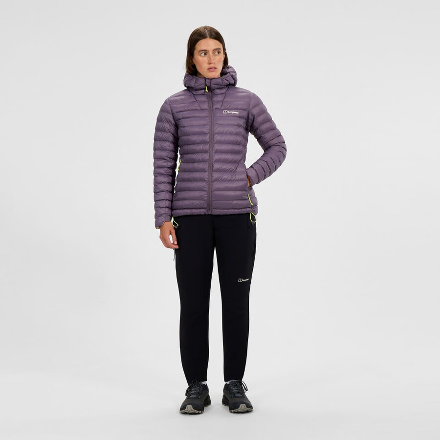 womens trail-nomad synthetic insulated jacket - purple berghaus