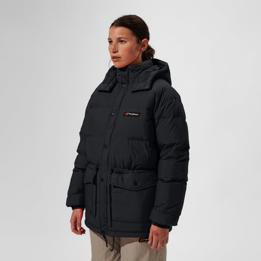 unisex lumley down jacket - black berghaus