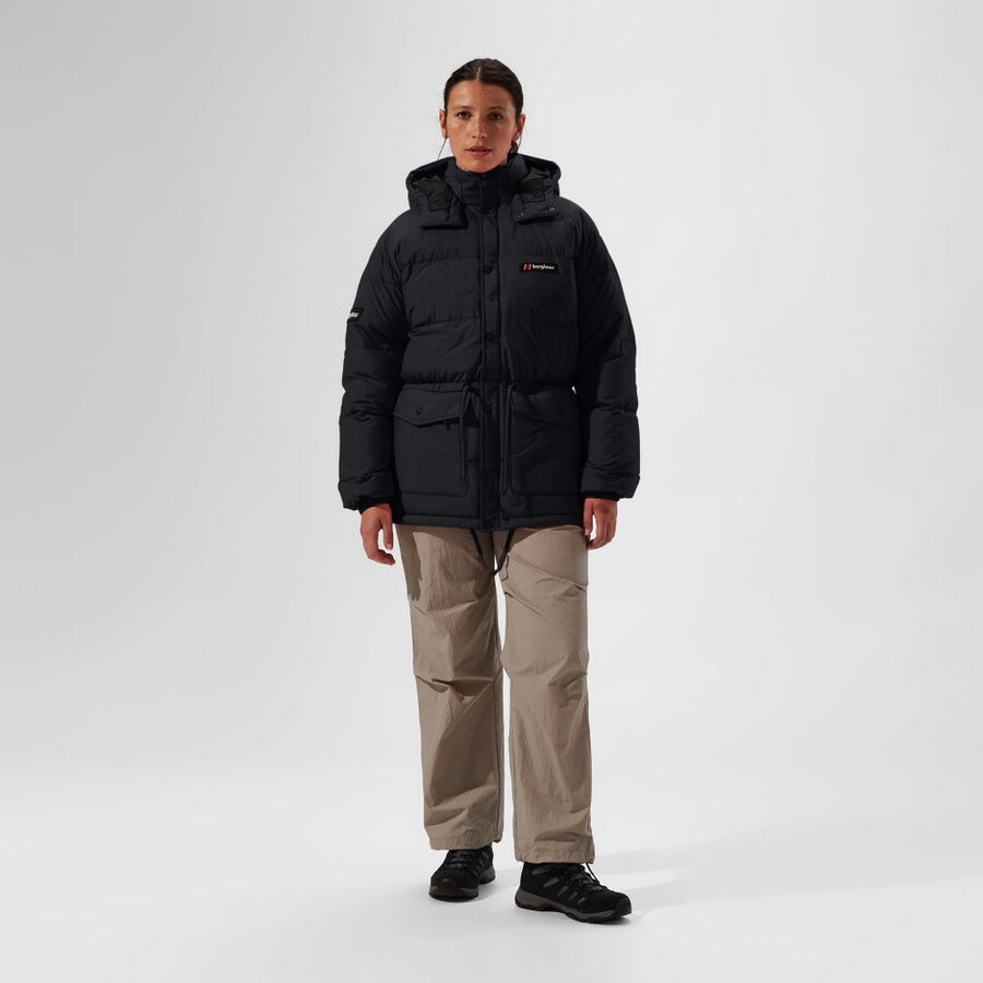 unisex lumley down jacket - black berghaus
