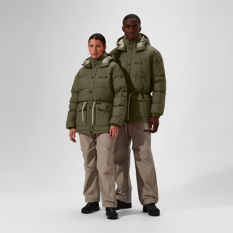 unisex lumley down jacket - greengrey berghaus