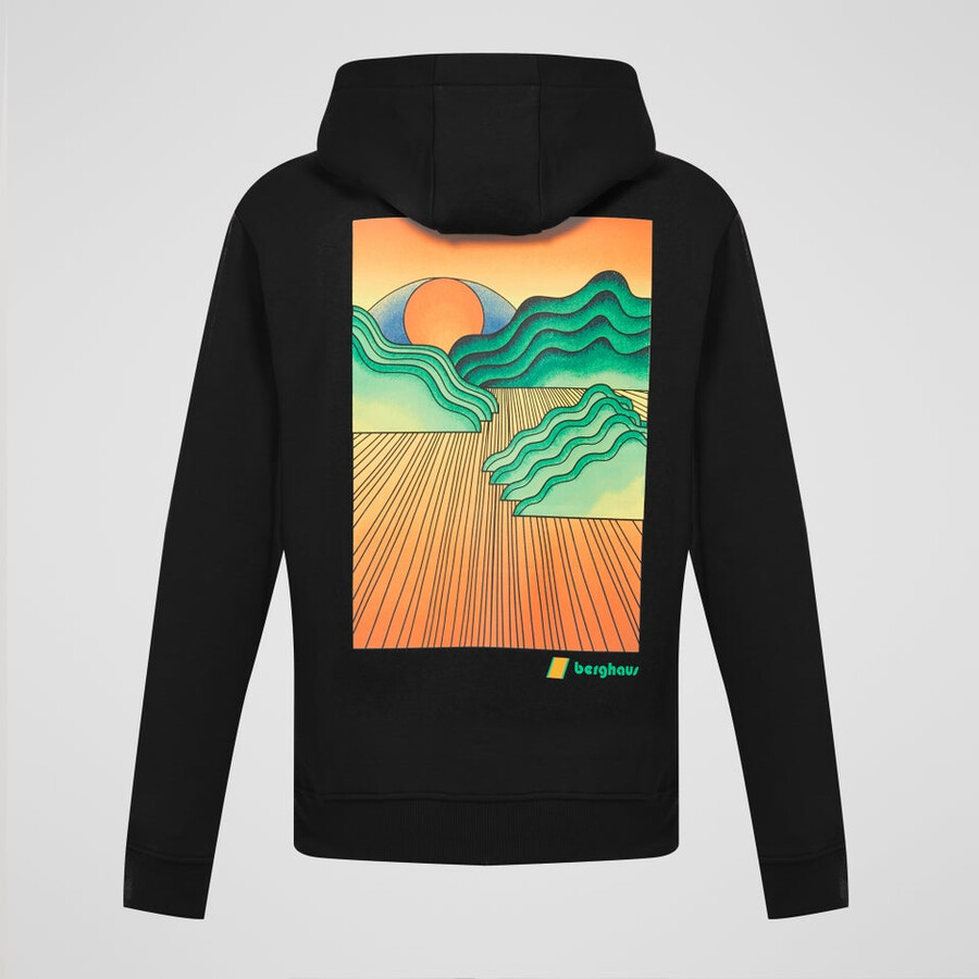 unisex dreamscape hoody - jet black berghaus