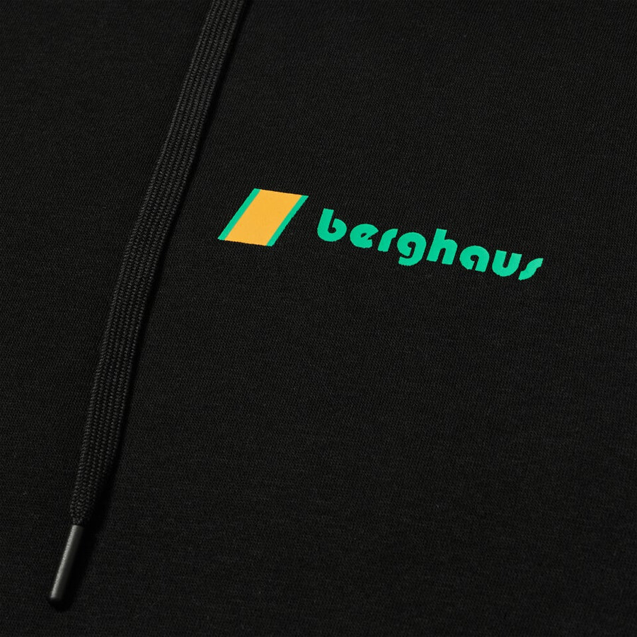 unisex dreamscape hoody - jet black berghaus