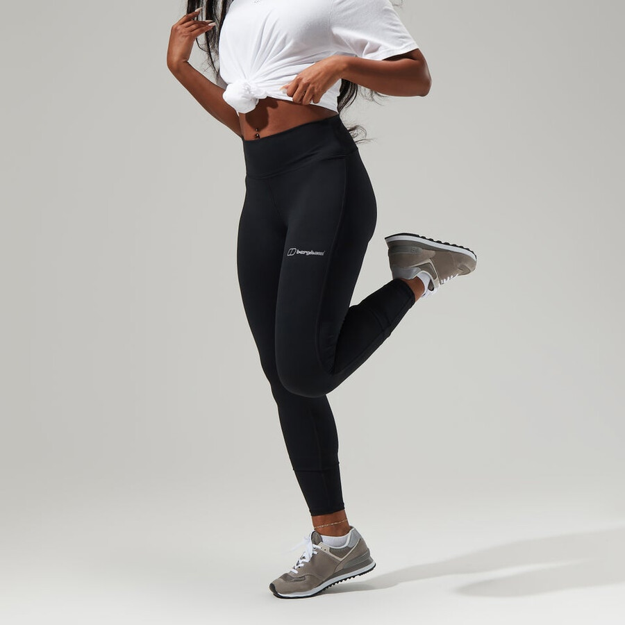 womens berghaus core legging - black berghaus