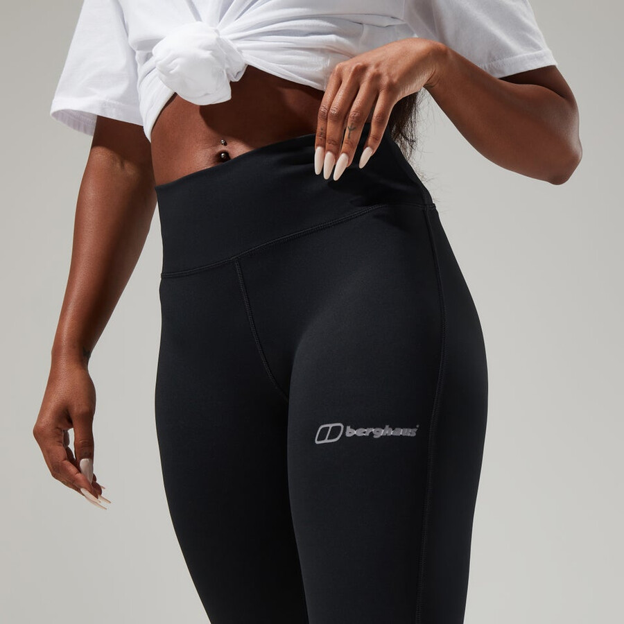 womens berghaus core legging - black berghaus