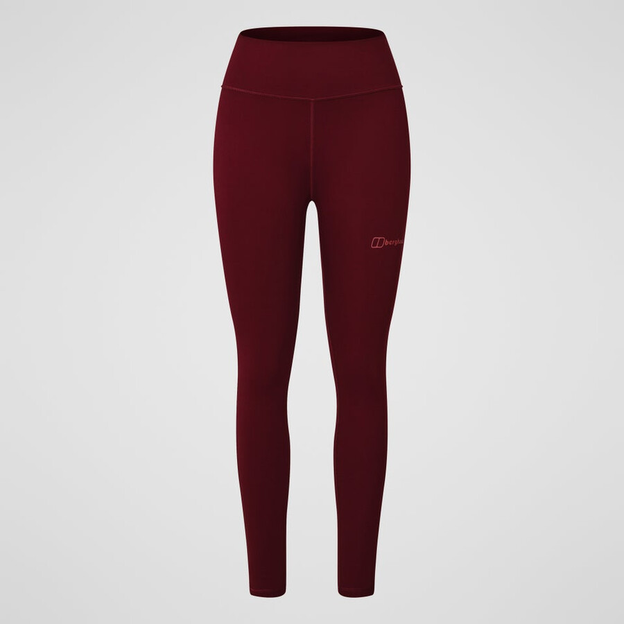 womens core legging - red berghaus