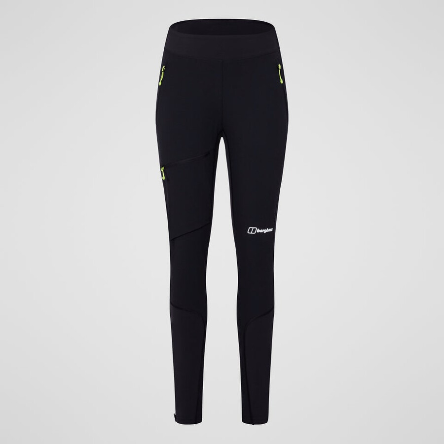 womens mtn guide alpine legging - black berghaus