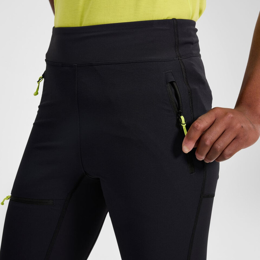 womens mtn guide alpine legging - black berghaus