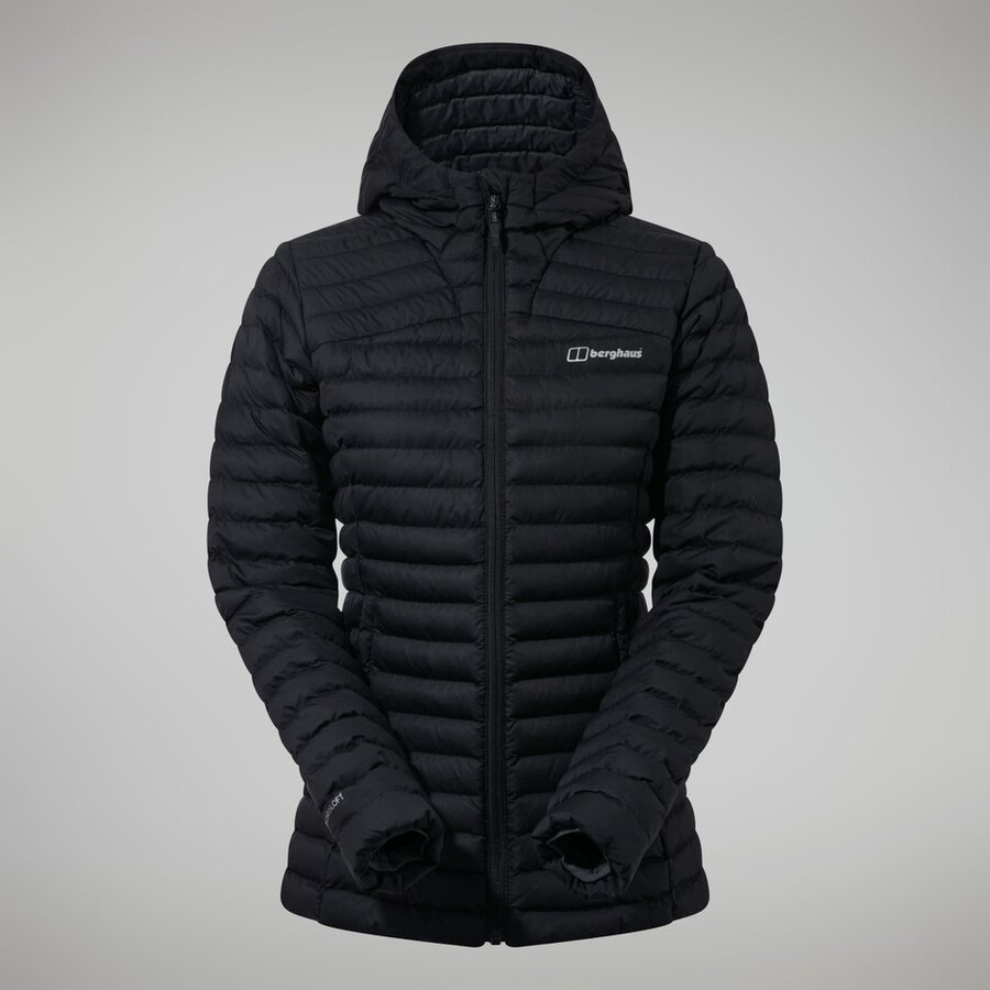 womens nula micro jacket - black berghaus