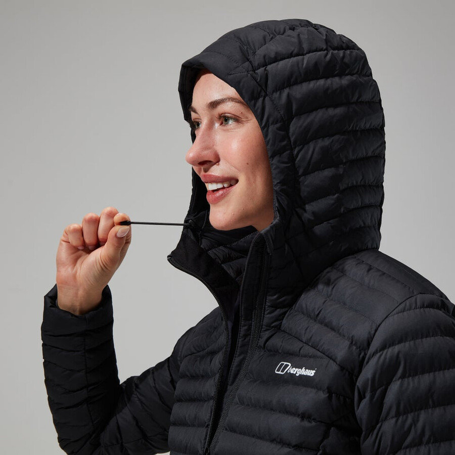 womens nula micro jacket - black berghaus