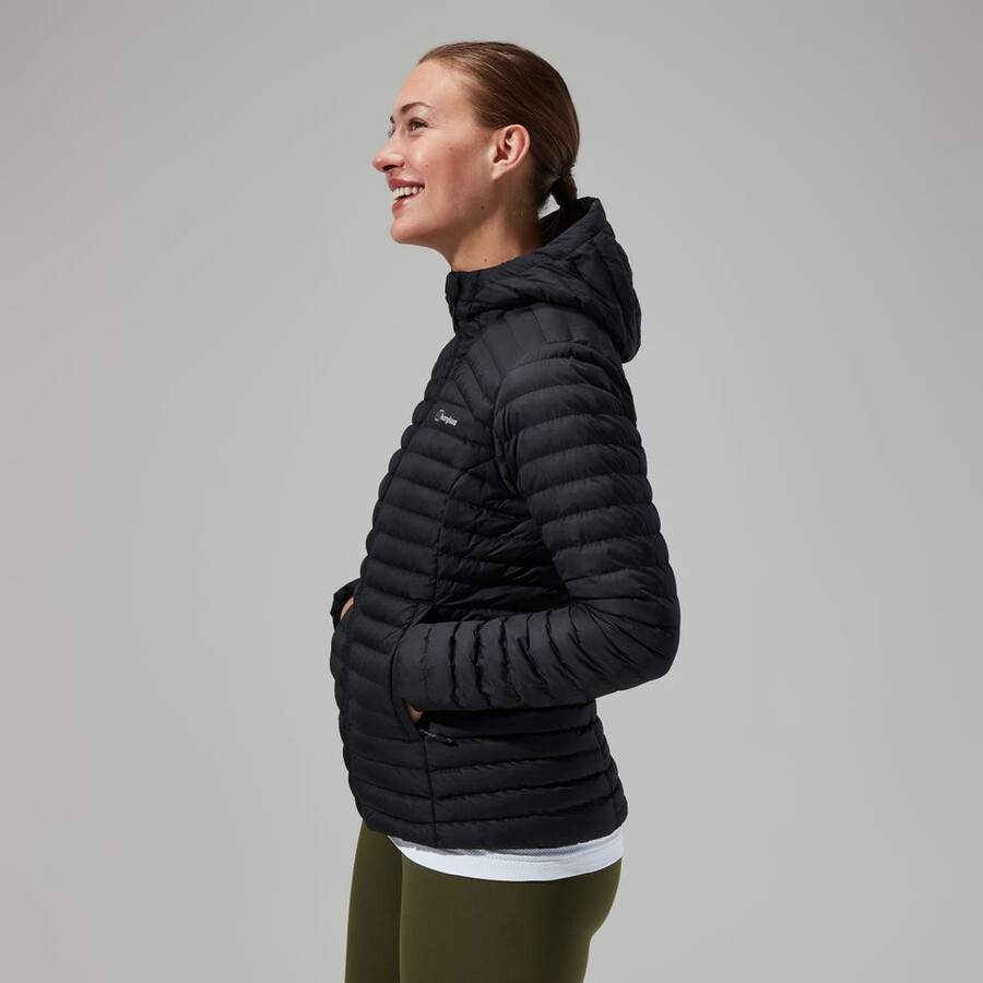 womens nula micro jacket - black berghaus