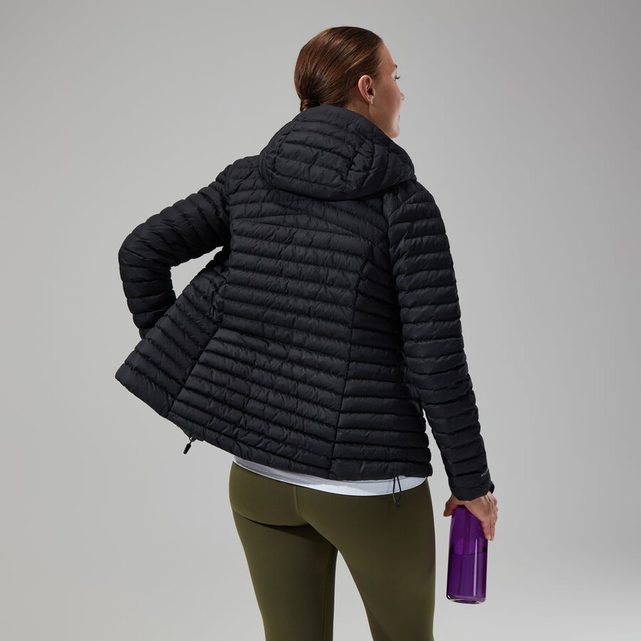 womens nula micro jacket - black berghaus