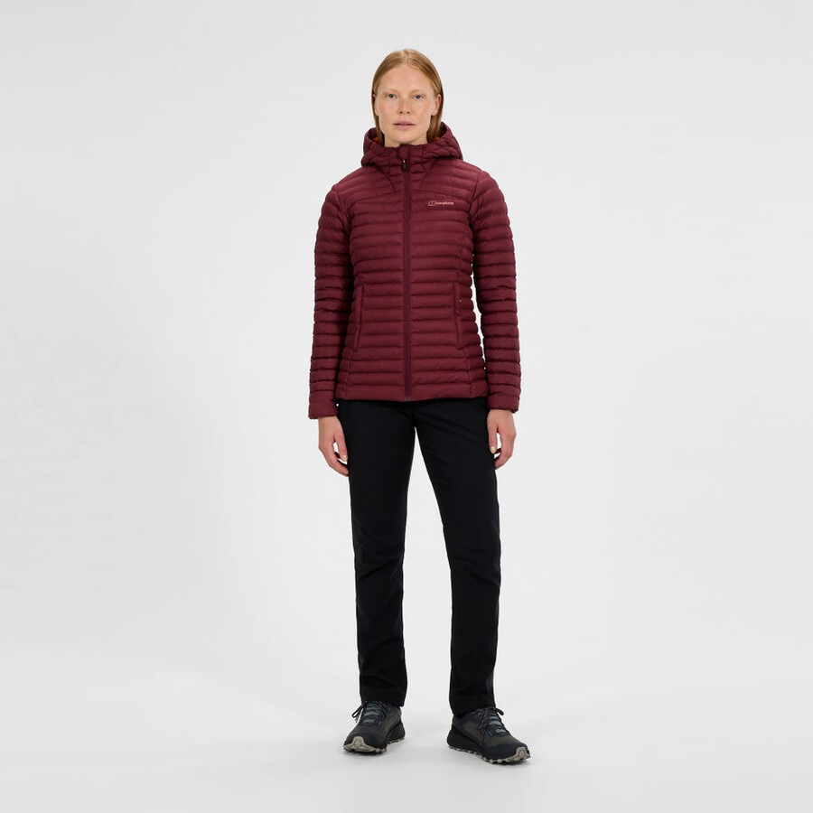 womens nula micro synthetic insulated jacket - red berghaus
