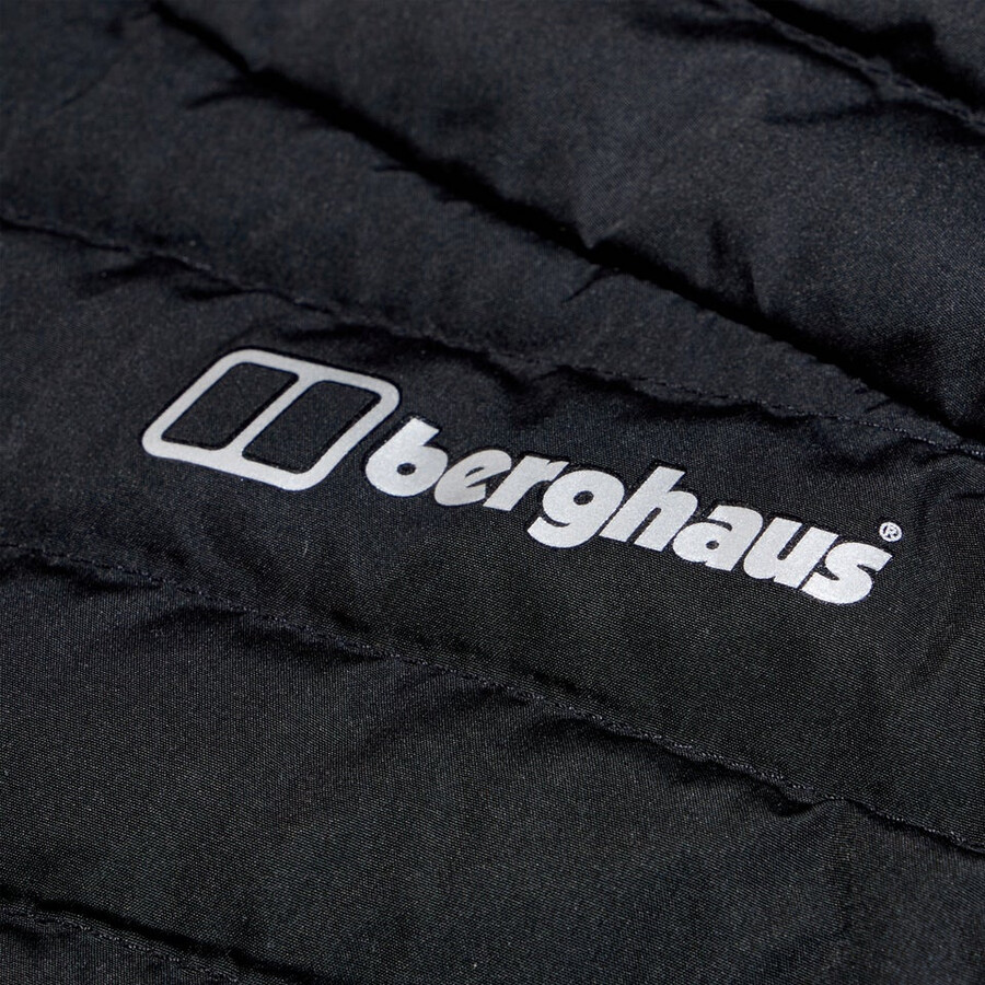 womens nula micro jacket long - black berghaus