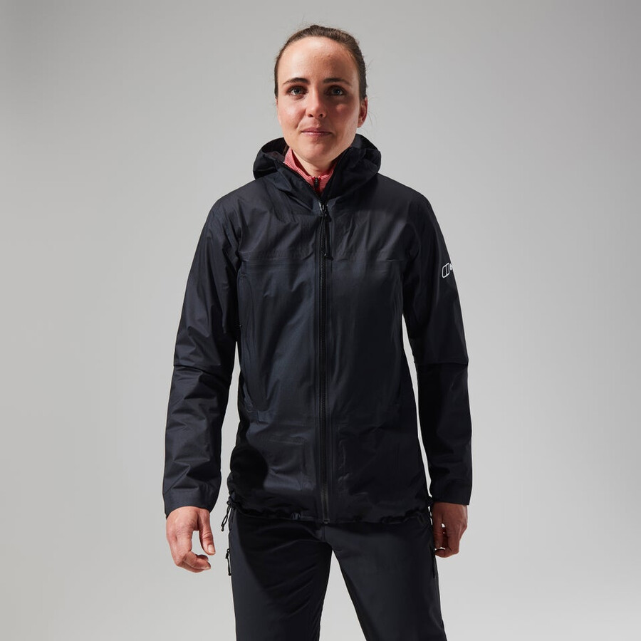 womens mtn guide hyper alpha jacket - black berghaus