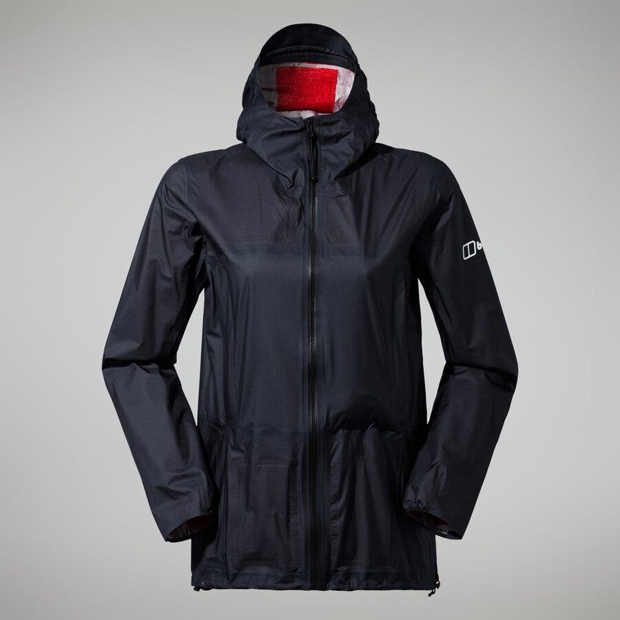 womens mtn guide hyper alpha jacket - black berghaus