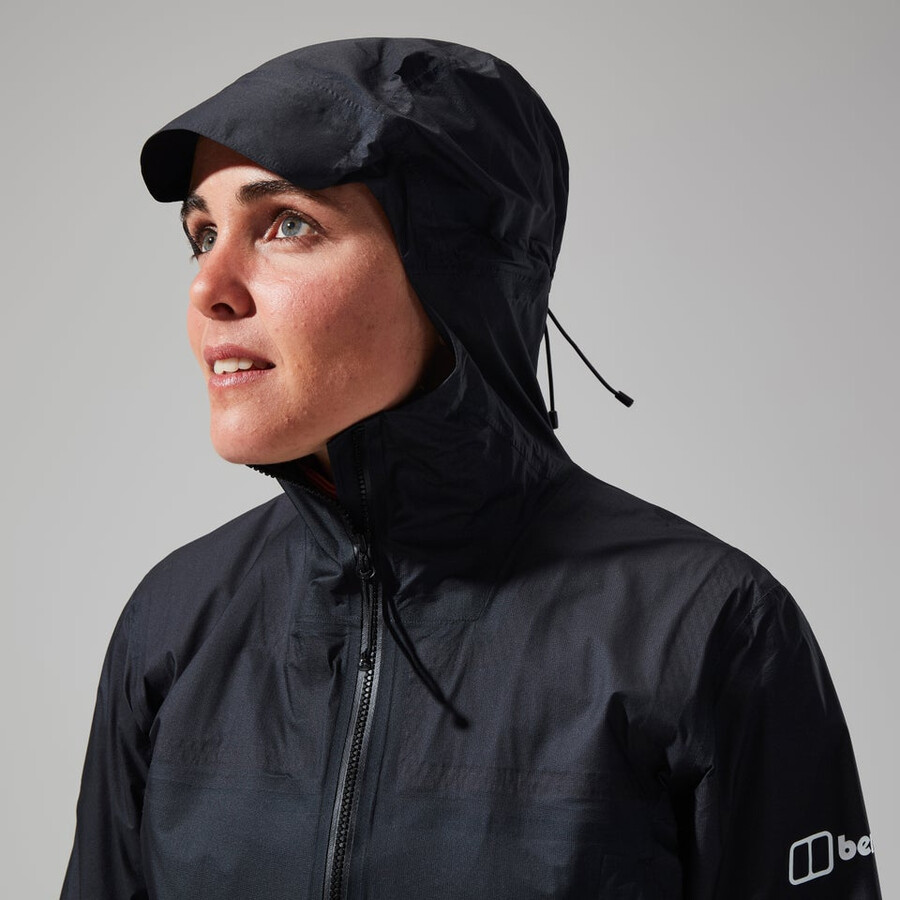womens mtn guide hyper alpha jacket - black berghaus