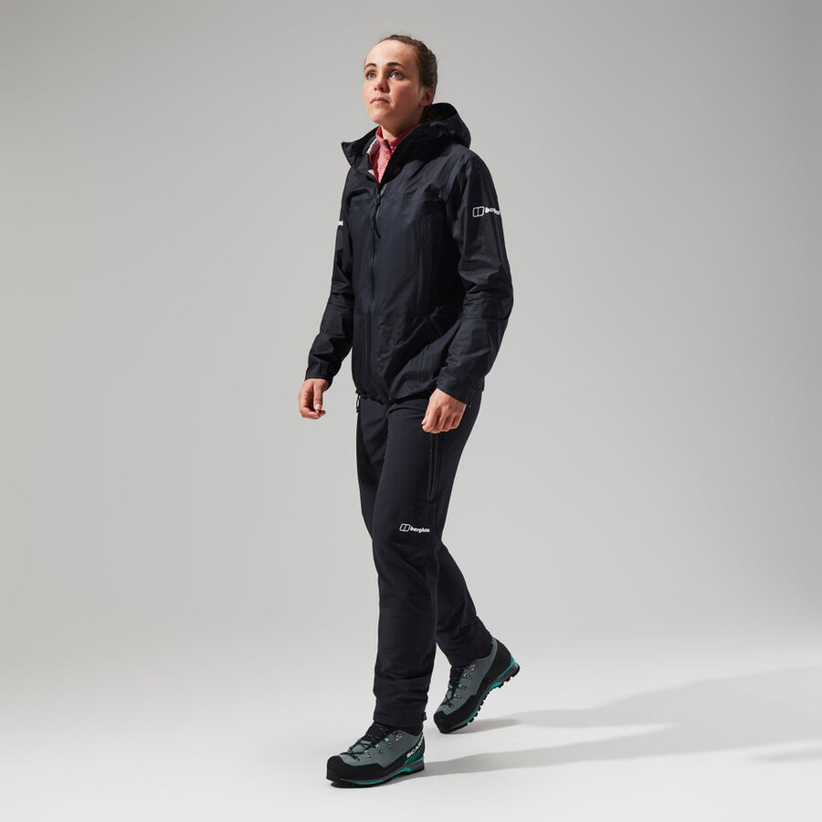 womens mtn guide hyper alpha jacket - black berghaus