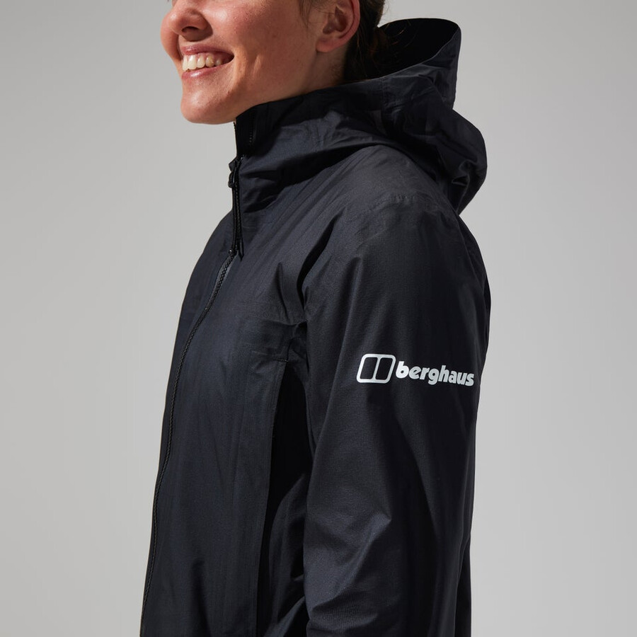 womens mtn guide hyper alpha jacket - black berghaus