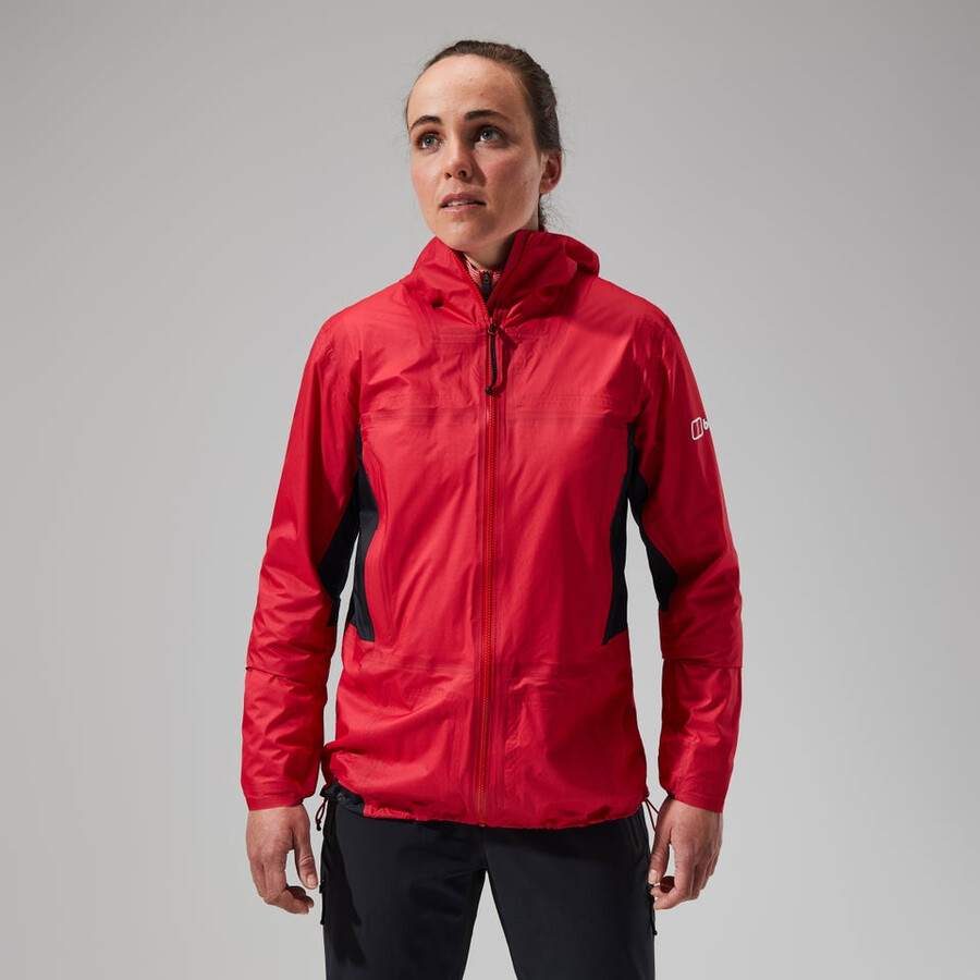 womens mtn guide hyper alpha jacket - redblack berghaus