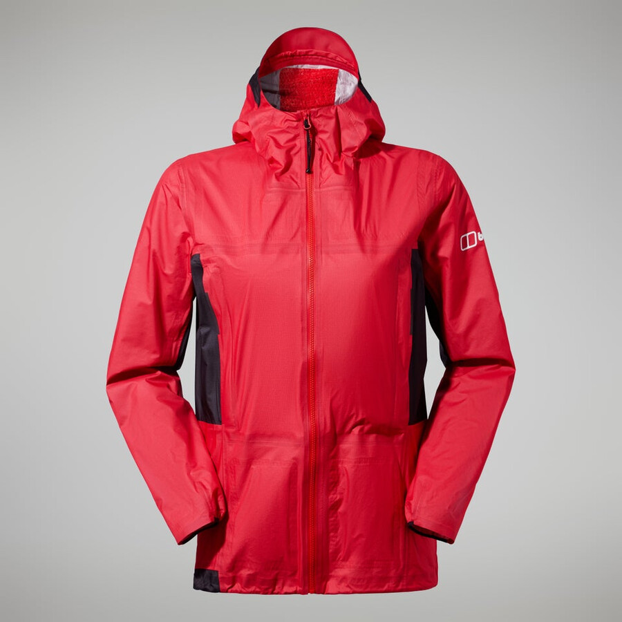womens mtn guide hyper alpha jacket - redblack berghaus