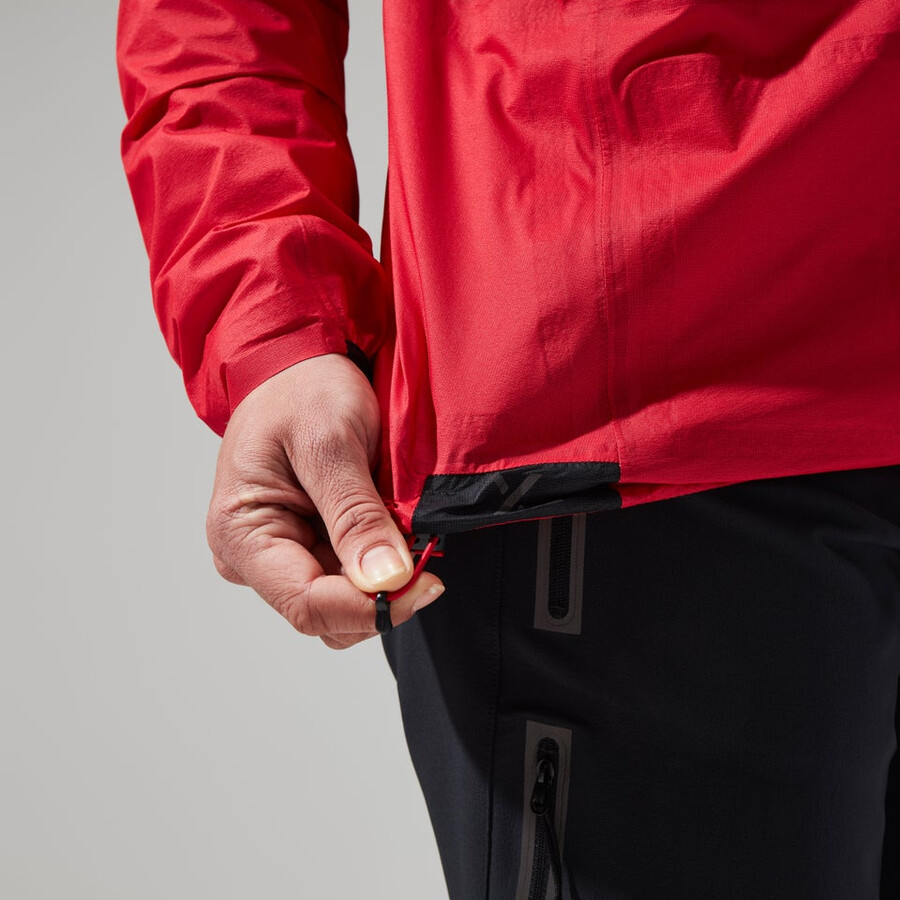womens mtn guide hyper alpha jacket - redblack berghaus