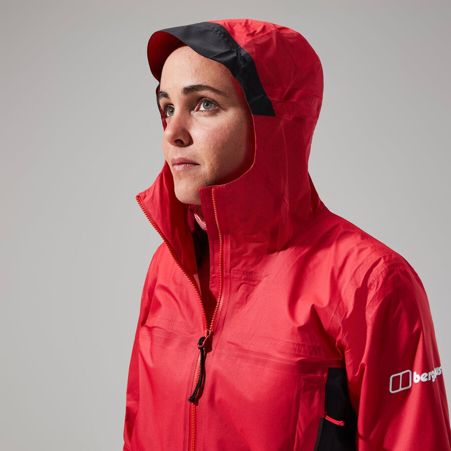womens mtn guide hyper alpha jacket - redblack berghaus