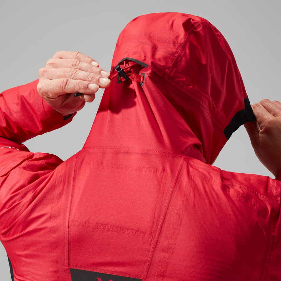 womens mtn guide hyper alpha jacket - redblack berghaus