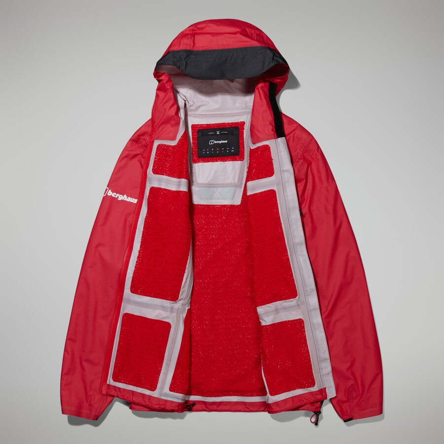 womens mtn guide hyper alpha jacket - redblack berghaus