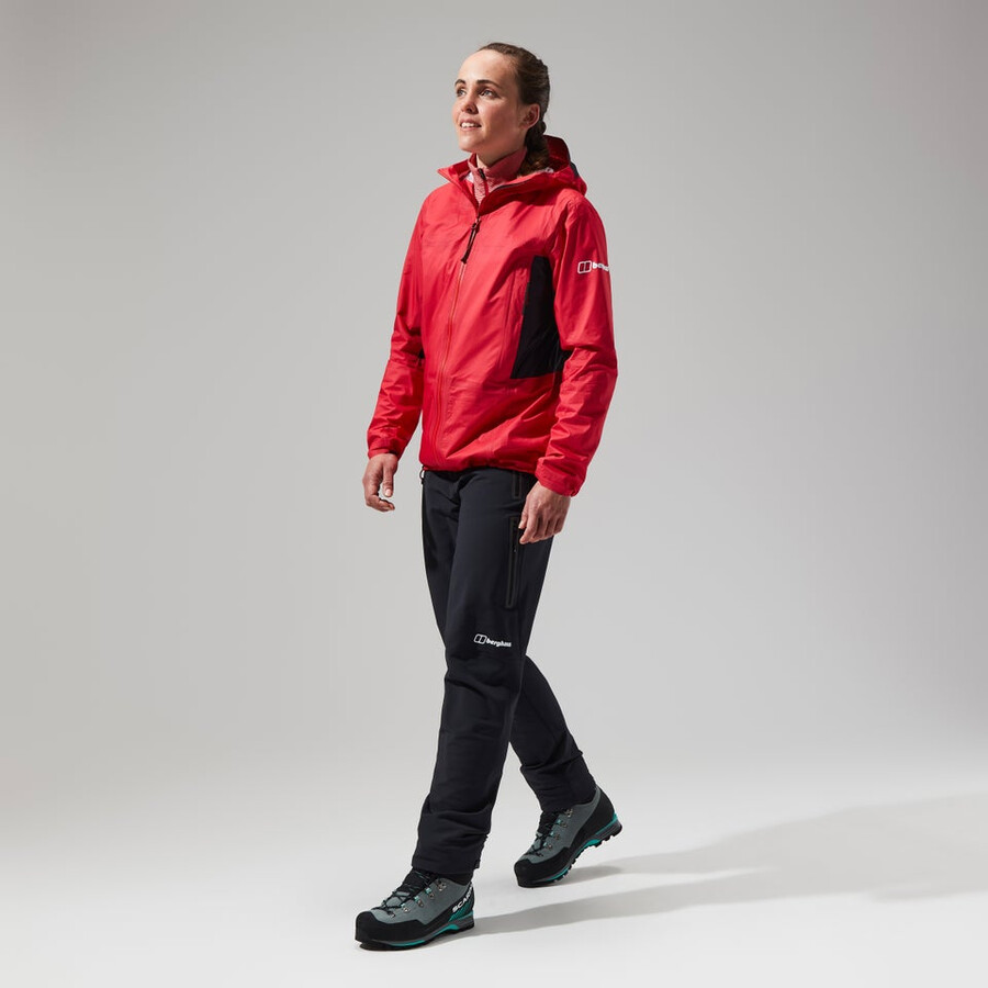 womens mtn guide hyper alpha jacket - redblack berghaus