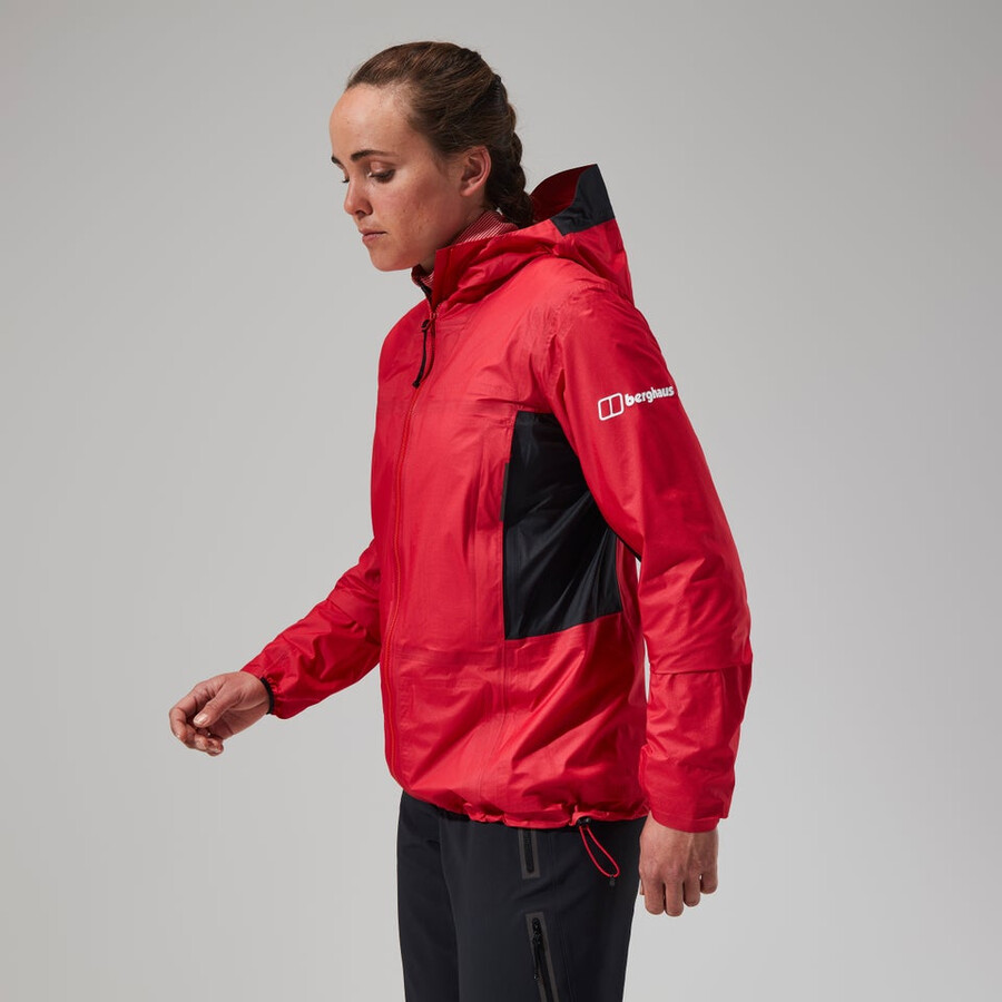 womens mtn guide hyper alpha jacket - redblack berghaus