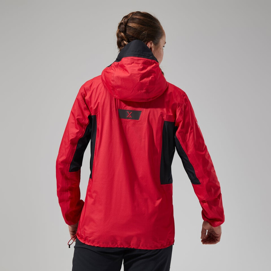 womens mtn guide hyper alpha jacket - redblack berghaus
