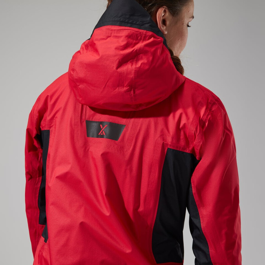 womens mtn guide hyper alpha jacket - redblack berghaus