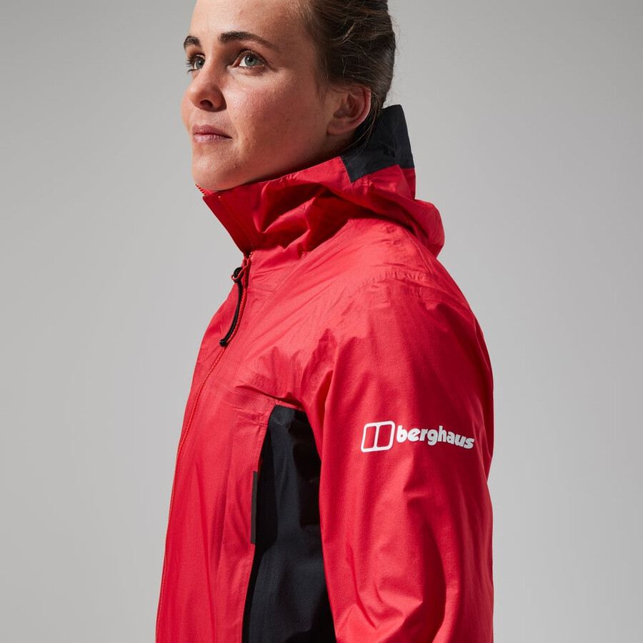 womens mtn guide hyper alpha jacket - redblack berghaus