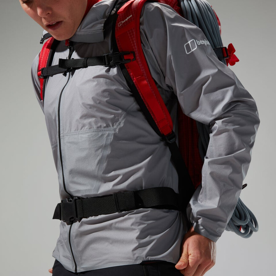 womens mtn guide hyper lt jacket - grey berghaus
