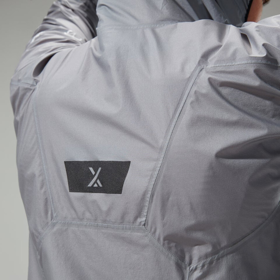 womens mtn guide hyper lt jacket - grey berghaus